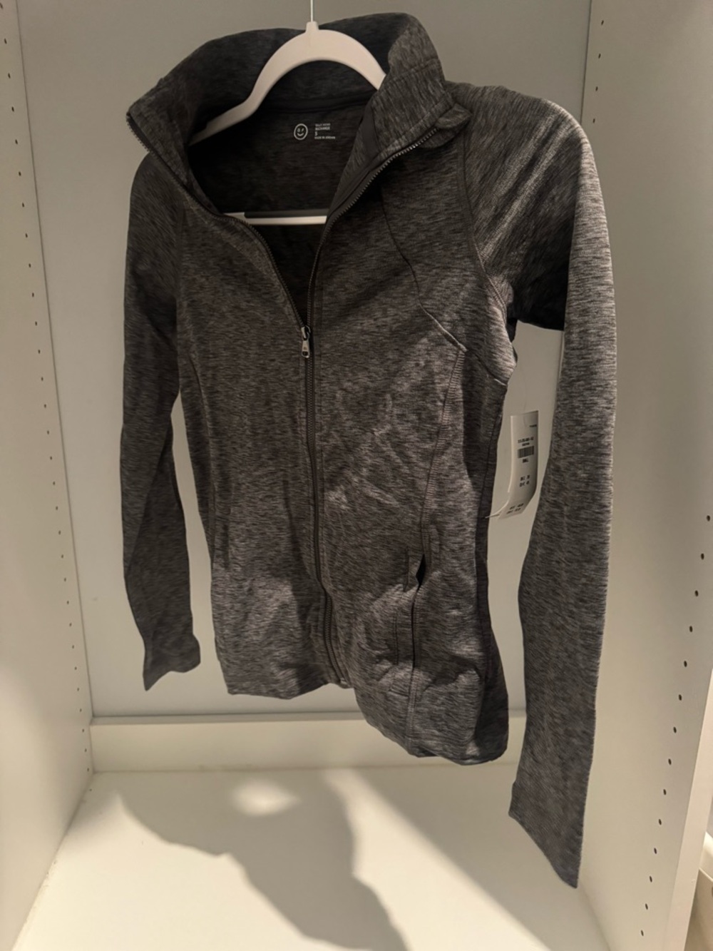 Gilly Hicks Gray Full-Zip Utility Jacket NWT Size S